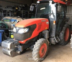 TRACTEUR KUBOTA M5091 N Round baler
