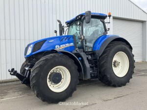 TRACTEUR NEW HOLLAND T7.290 Forage wagon - straw shredder