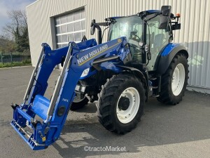 TRACTEUR NH T5-120 T4F Baler - Chaine verte