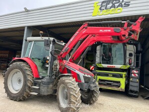 TRACTEUR MF 5 S 115 +CHARGEUR Mixer